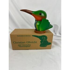 Christian Ulbricht Hummingbird Nutcracker 2001 Signed Limited Germany w Box
